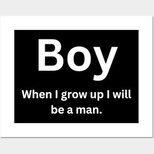 From Boy to Man Posters and Art